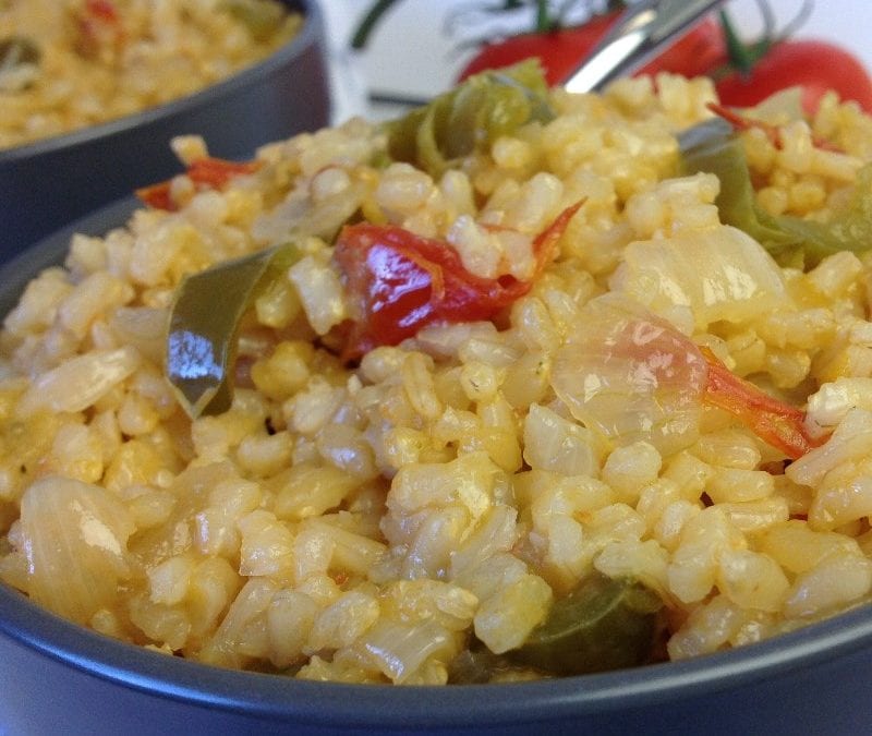 Vegan Brown Rice Rissoto Recipe