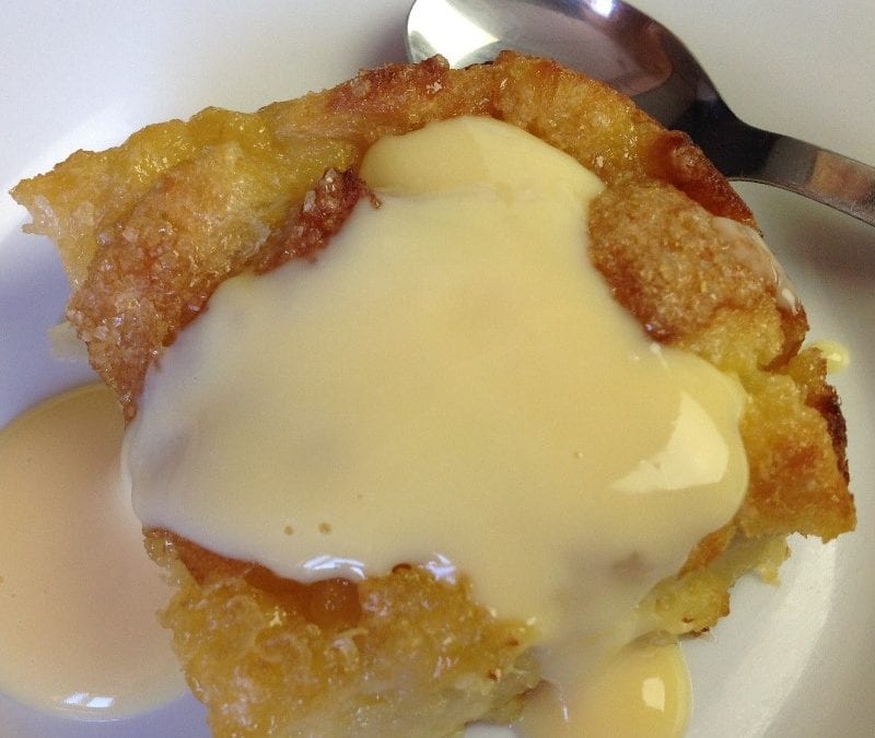 Bread & Butter Pudding with Pineapple Recipe