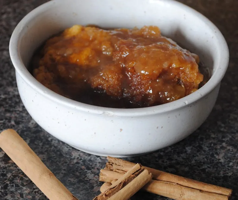 10 Minute Rum Pudding