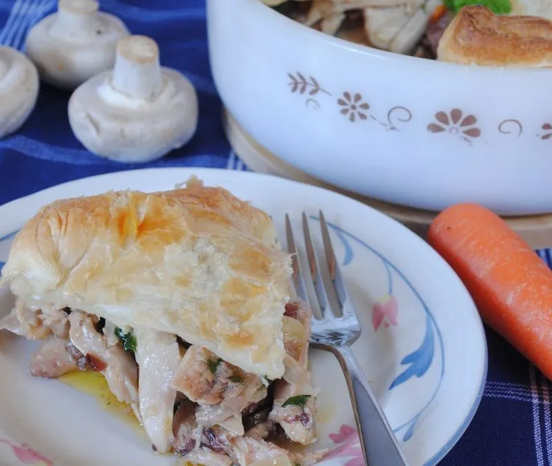 Chicken & Mushroom Pie Recipe
