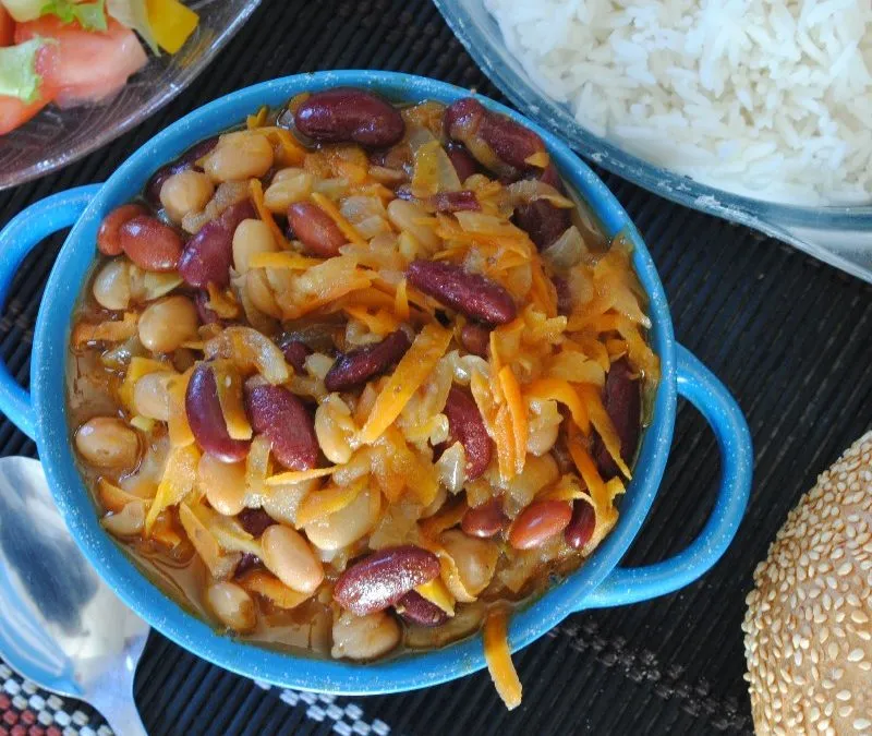 Savory Red Bean Pot Recipe