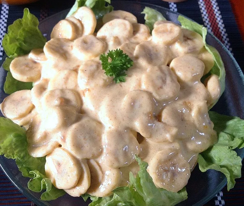 Curried Banana Salad Recipe