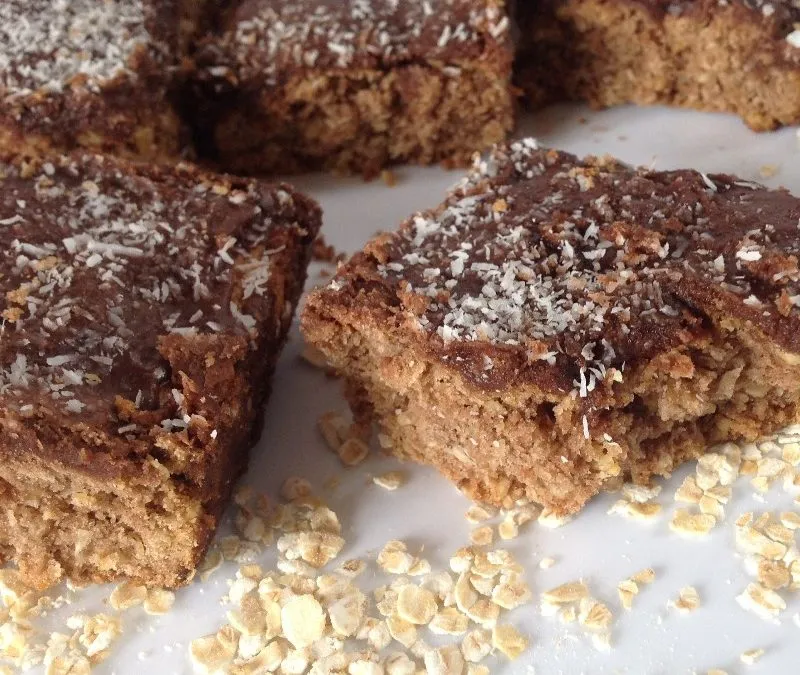 Vegan Chocolate Coconut Slice Recipe