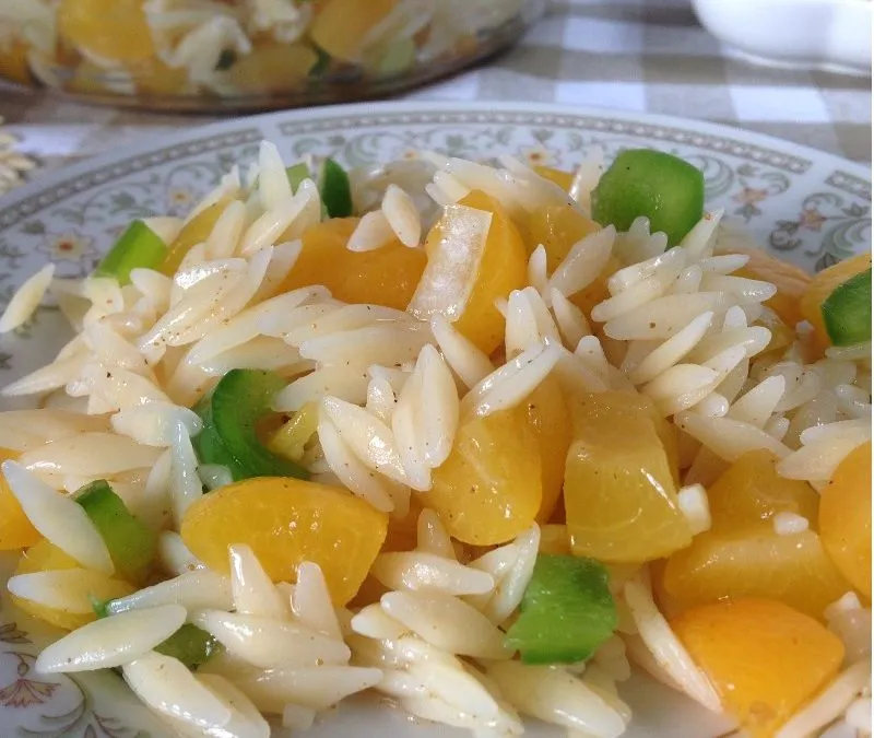 Rice Noodle and Apricot Salad Recipe