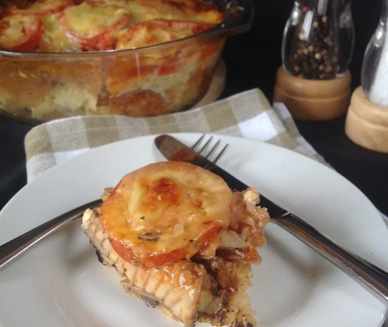 Sardine / Mackarel and Cheese Bake Recipe