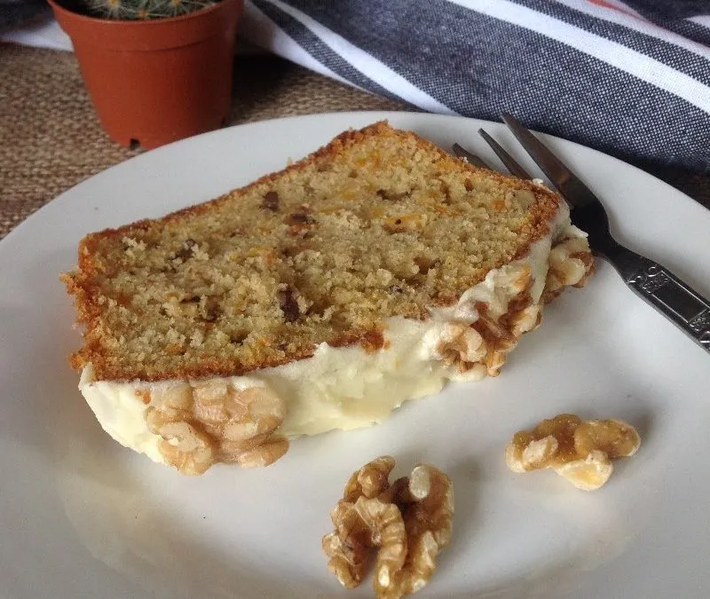 Carrot & Walnut Cake Recipe