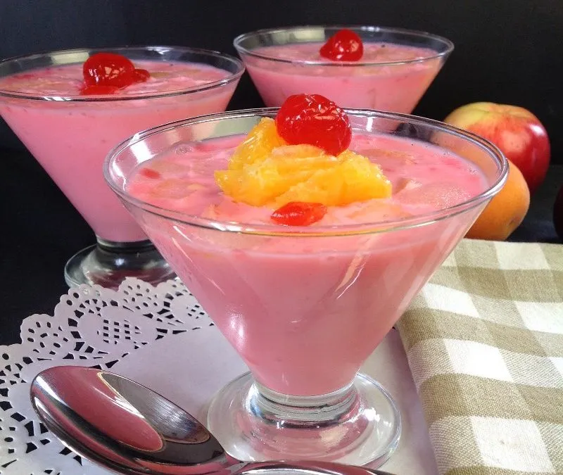 Fruit and Jelly Pudding Recipe