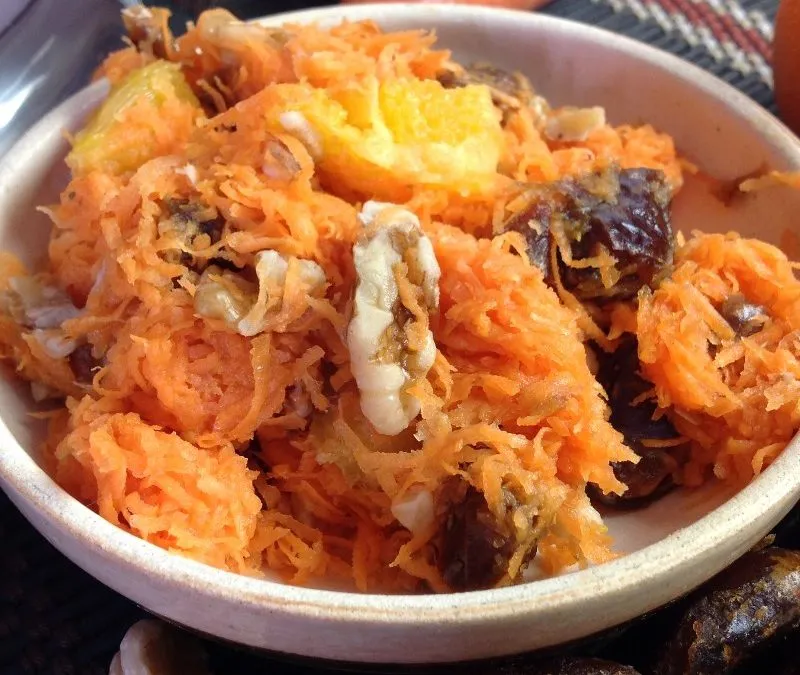 Vegan Carrot and Date Salad Recipe