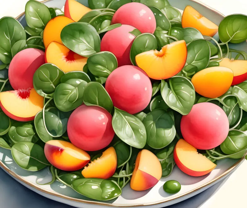 Watercress and Summer Fruit Salad